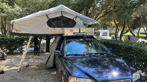 Volvo mit Lightbar