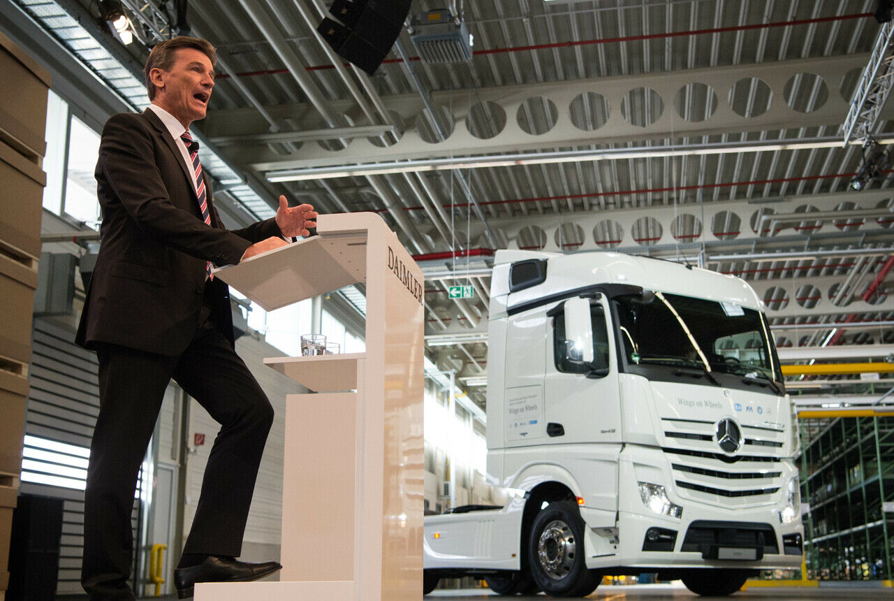 Der Lkw-Chef bei Daimler, Wolfgang Bernhard, will seinen Bereich in Zukunft weiter auf Effizienz trimmen