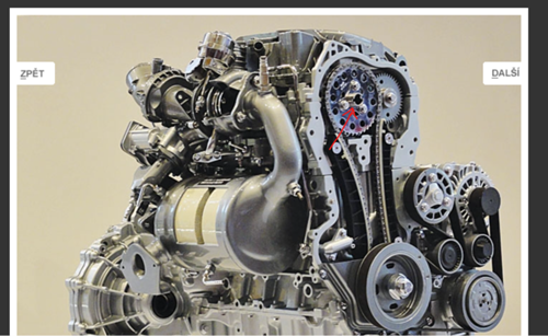 M9R Motor mit Steuerkette