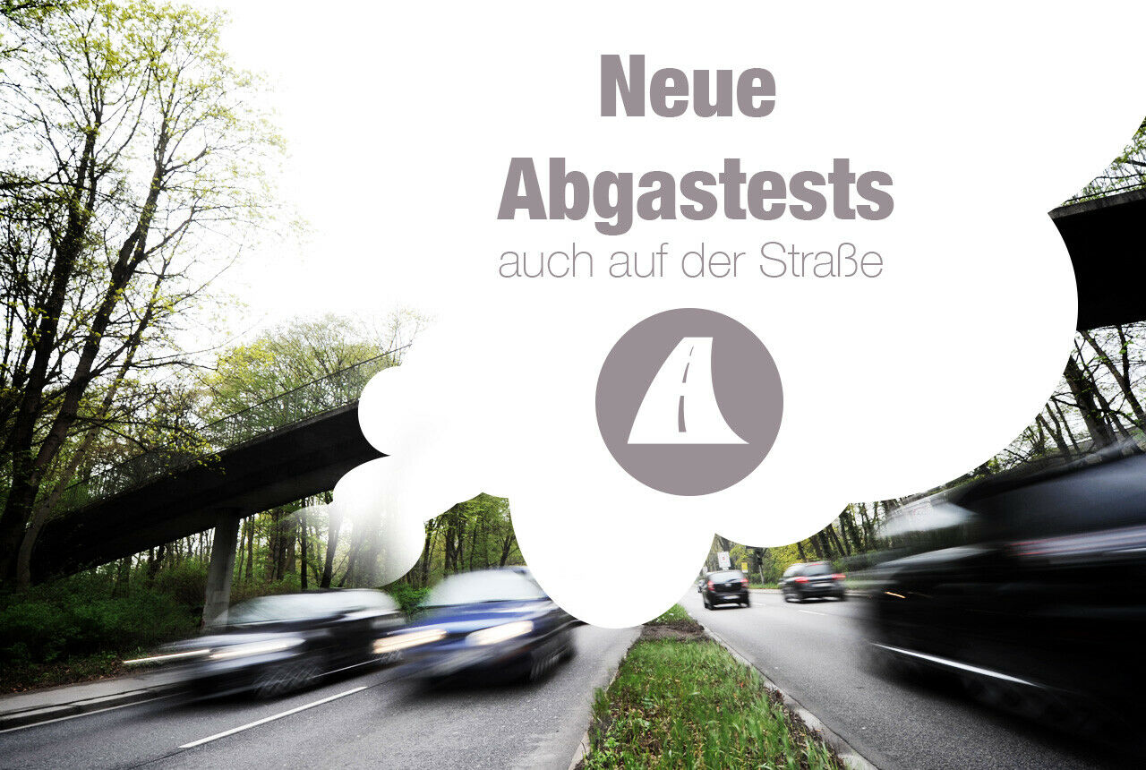 Ab 2017 werden Emissionen auch auf der Straße getestet, Überschreitungen bleiben aber noch länger erlaubt