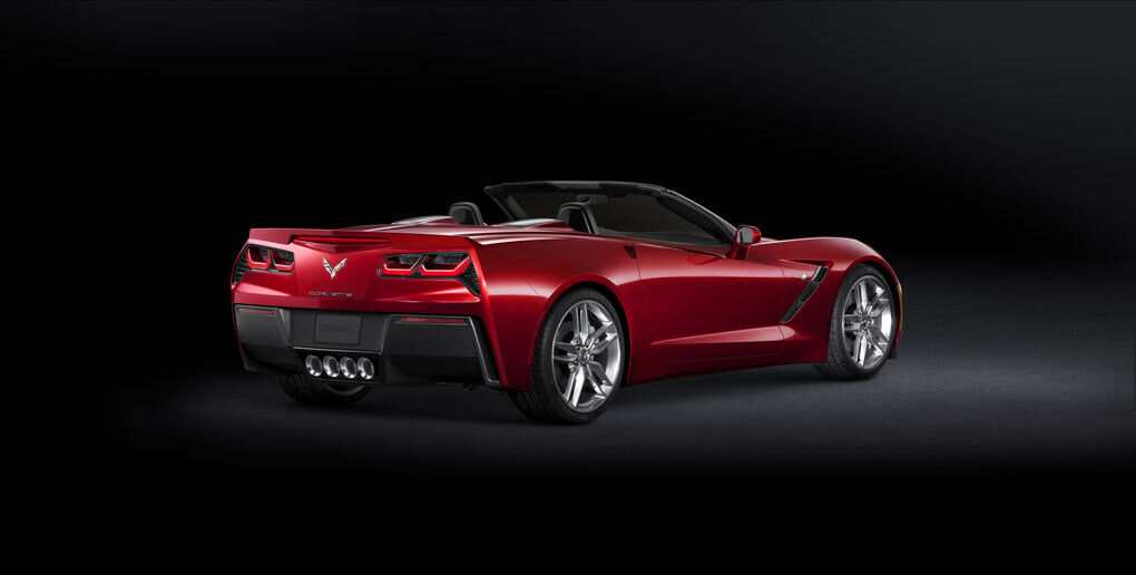 Gibt es auch in Rot: Corvette C7 Cabrio.