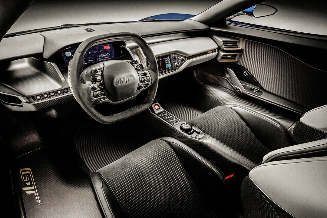 Das Cockpit der künftigen Ford GT