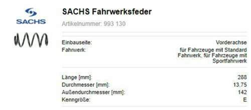 Feder-vorderachse