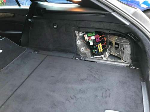 CLS x218 kofferraum3