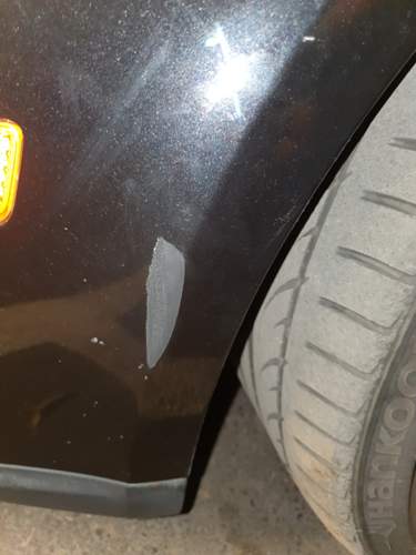 Kante ist komplett weg