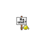 Der eine nimmt es gelassen