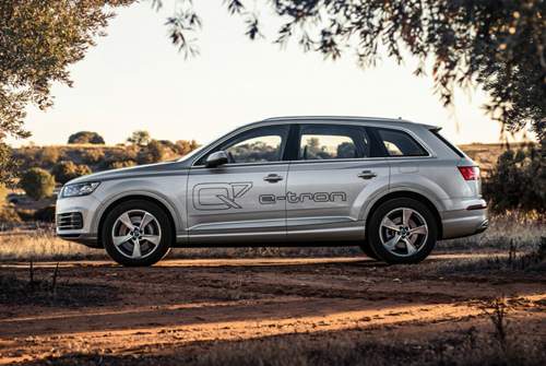 Plug-in-Hybrid: Im Audi Q7 E-Tron arbeiten ein V6-Diesel und ein Elektromotor
