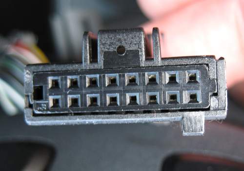 Stecker C 380 Klimabedienteil