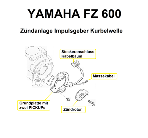 FZ 600 Zündanlage