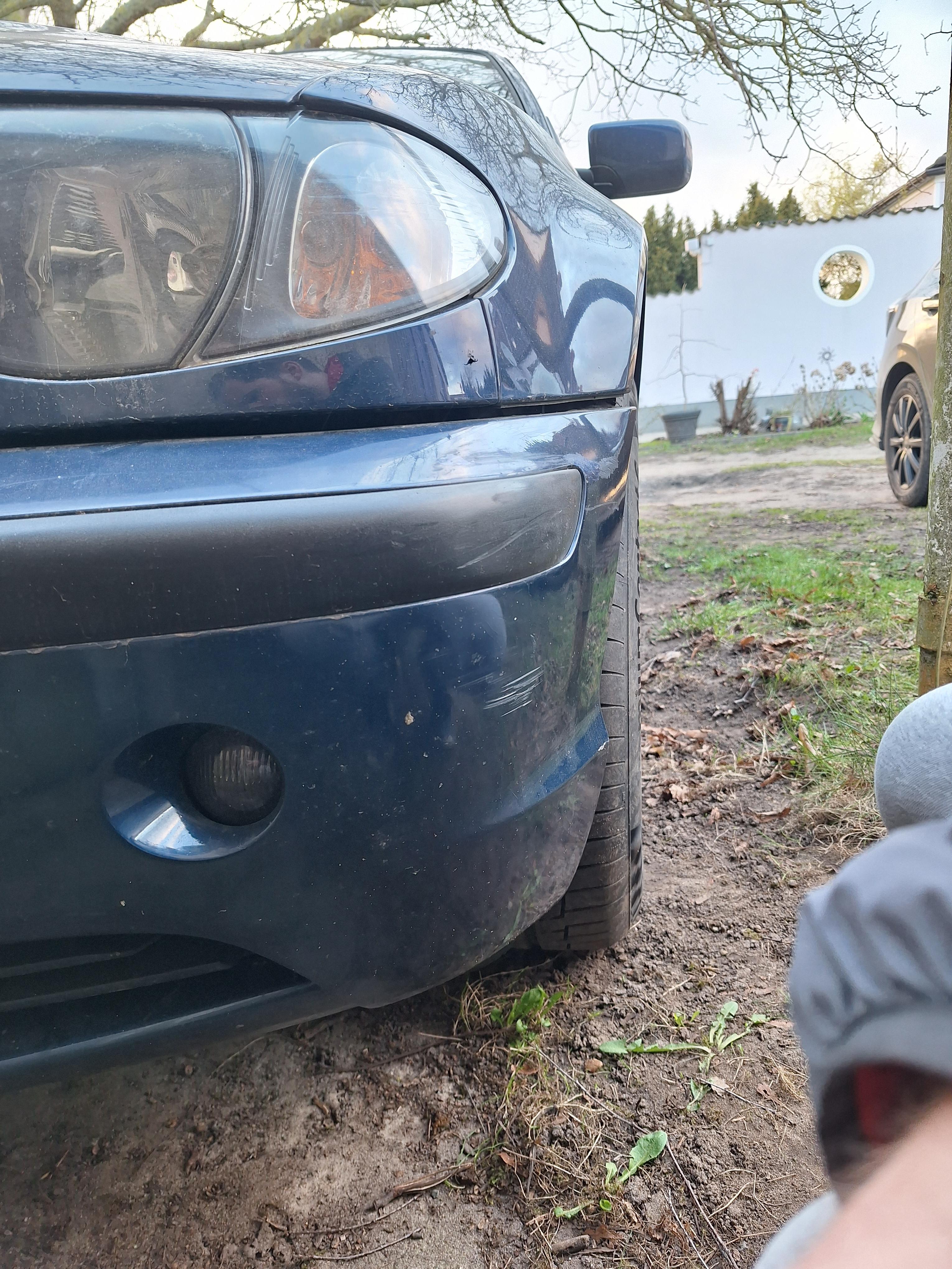 Sturz nach Unfall verstellt