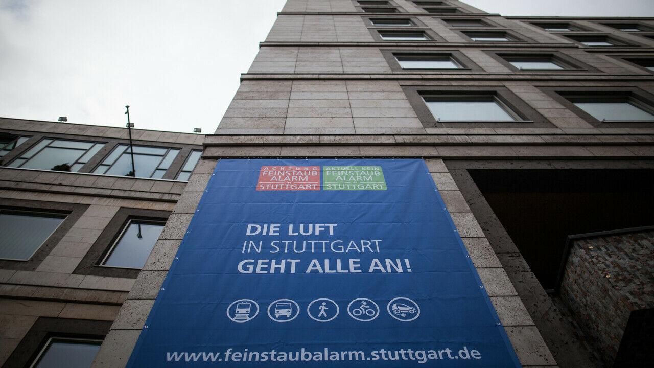 Ab Morgen löst die Stadt Stuttgart den Feinstaubalarm aus