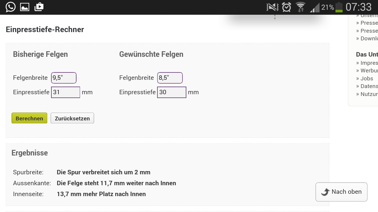 Styling IV Felgen titangrau zweiteilig vorne und hinten 8,5J x 19 ET30 245/35 R19 mit Eibach 40/30?