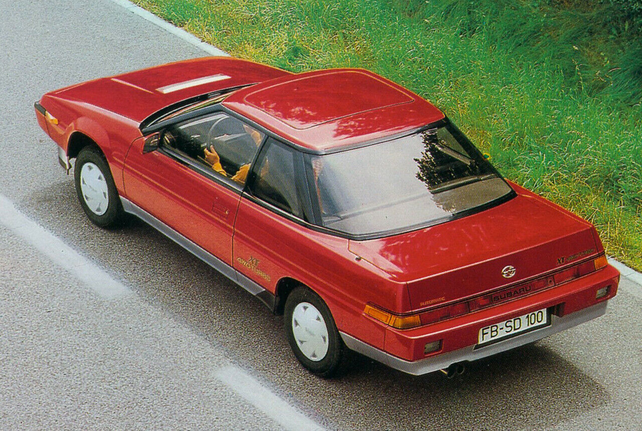 Der Subaru XT kombinierte Boxer und Turbo