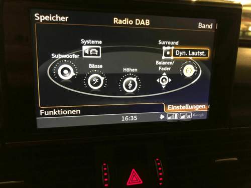 Einstellungen Sound