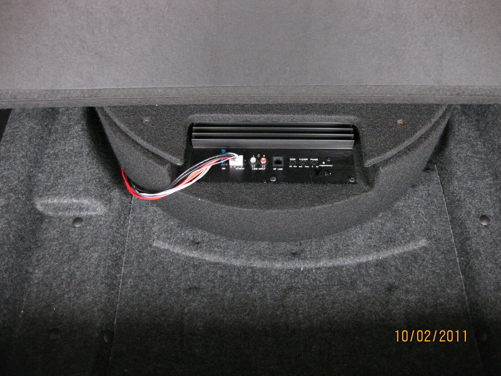 Subwoofer Pioneer ts-wx77a + AAC Helix einbau in DSP B&O