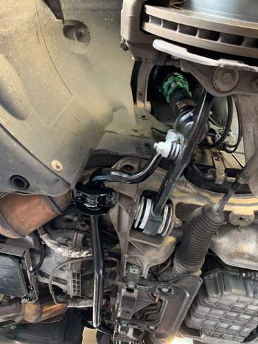 Cl 500 mit geänderten Dämpfer und Stabis