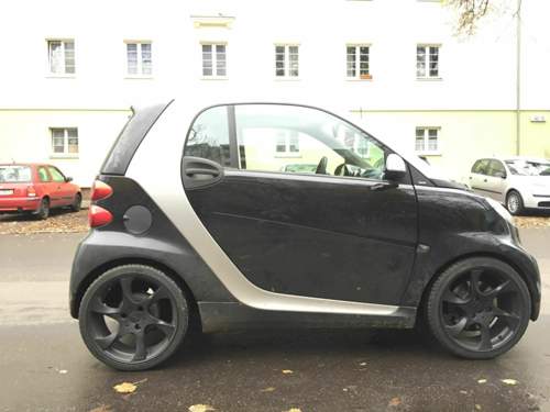 Nach dem Tieferlegung