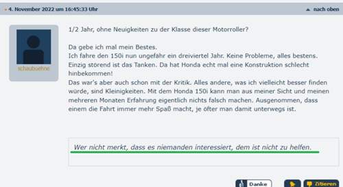 Nix mehr los