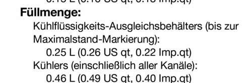 Kühlwassermenge NMAX