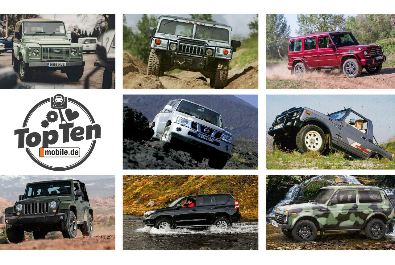 Wer braucht schon Straßen? Wir präsentieren zehn Offroad-Legenden, die überall hinkommen. Naja, fast. Aber zumindest weiter als all die Offroad-Derivate, die uns im Straßenbild begegnen