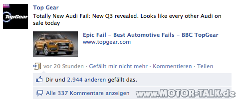 SUV kompakt: Audi Q3