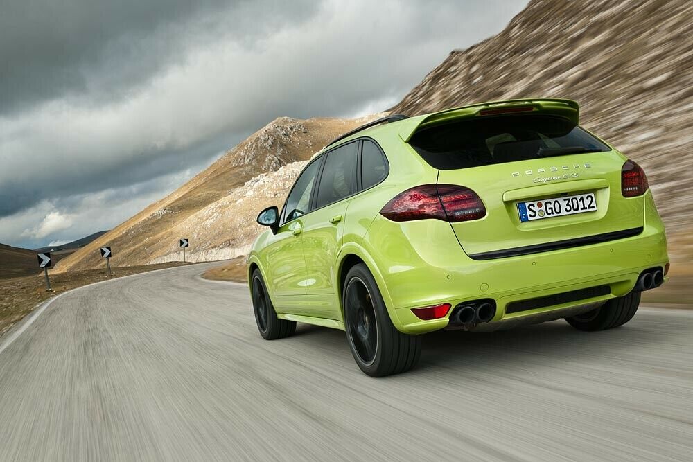Porsche Cayenne GTS Heckansicht
