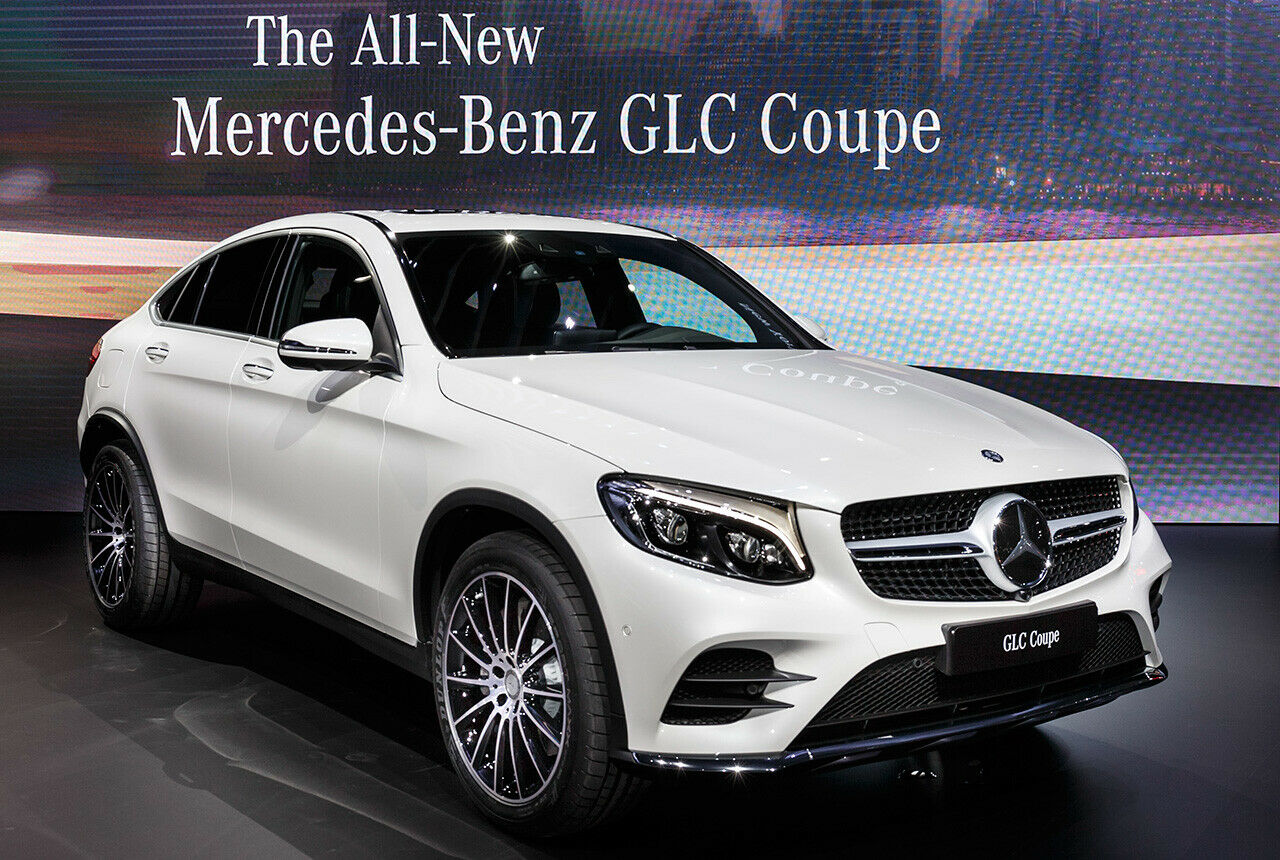 Optisch wirkt das GLC Coupé durch die schlankeren Ausmaße sympathischer als das ausladende GLE Coupé