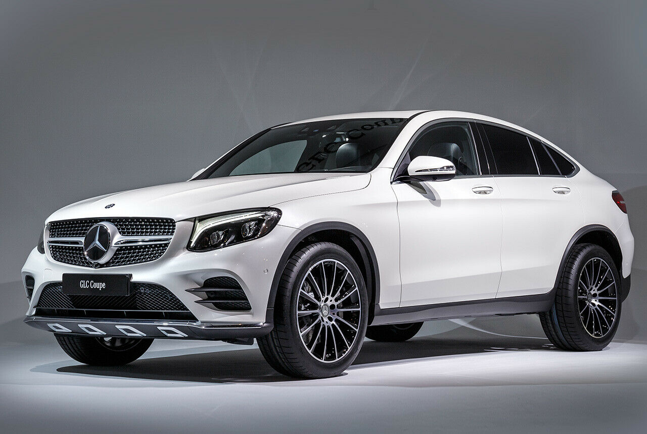 Mercedes GLC Coupé: Im überschaubaren Segment der Mittelklasse-SUV-Coupés tritt Mercedes künftig mit dem neuen Modell gegen den BMW X4 an