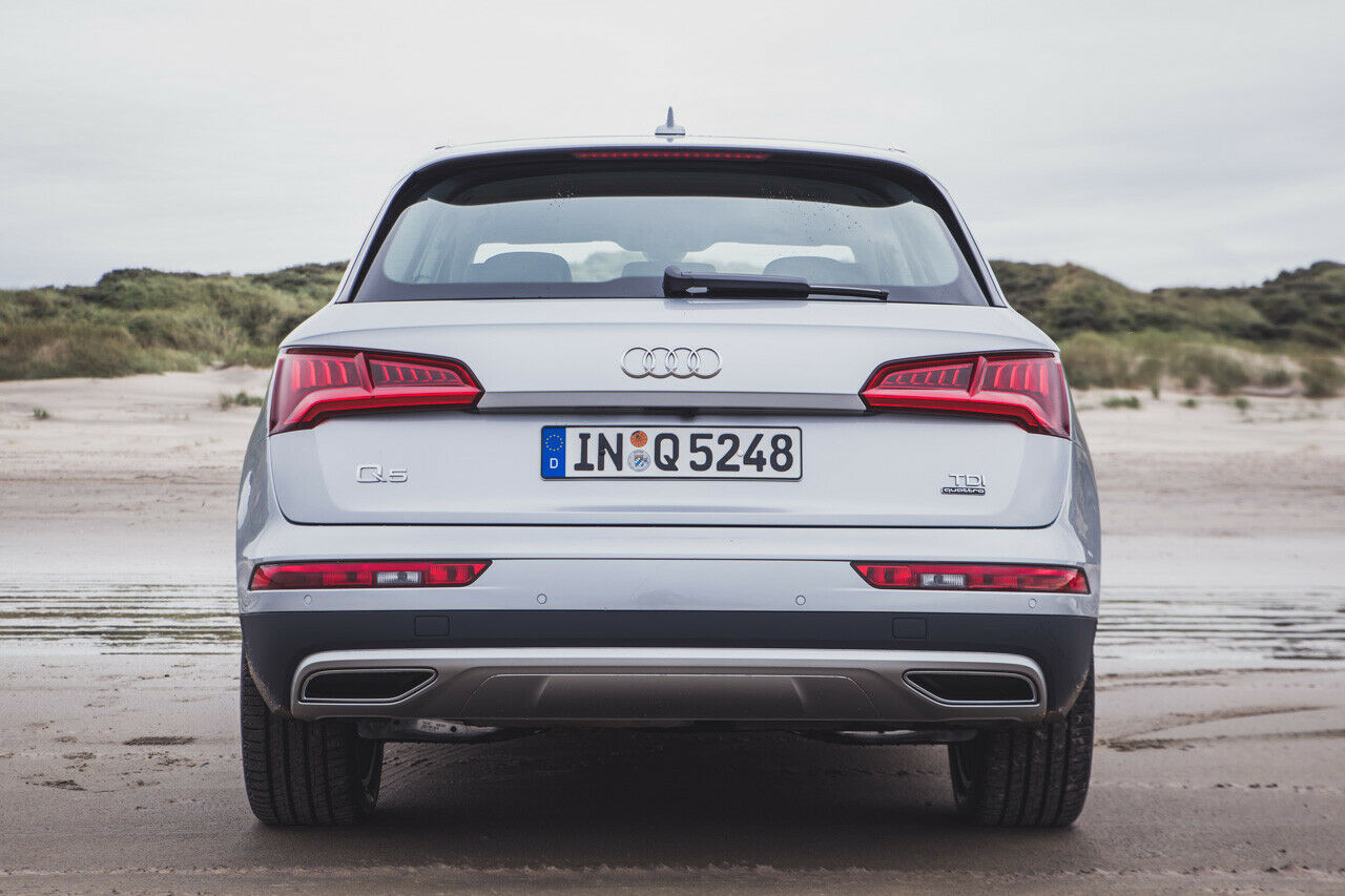 Die Heckklappe im Audi öffnet gegen Aufpreis elektrisch