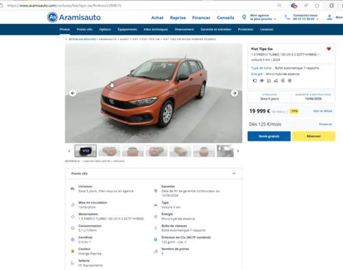 Beispiel SW Hybrid Angebot