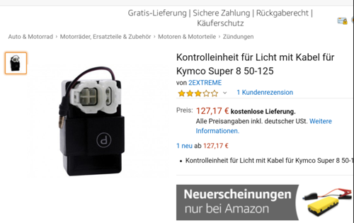 Lichtsteuereinheit