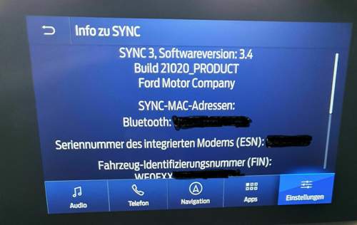 Sync3 Version