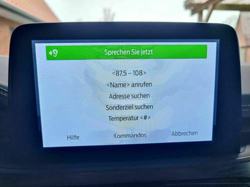 Sync3 Sprachbedienung