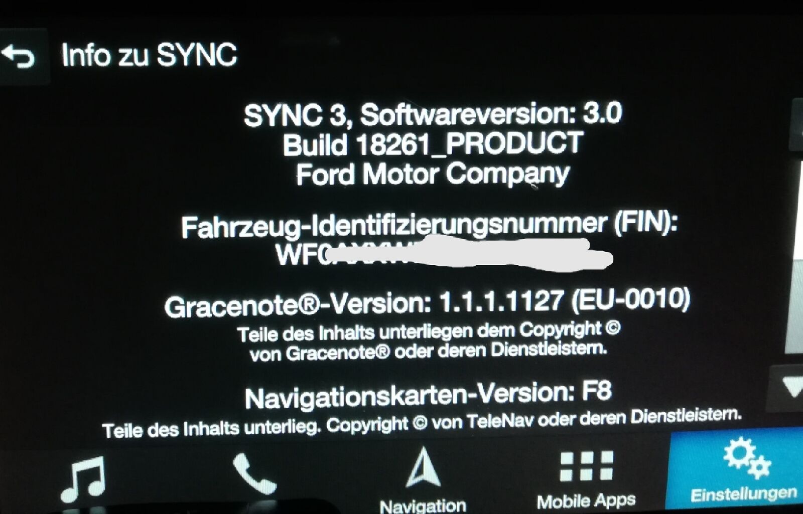 Sync3 wieder mal was Neues