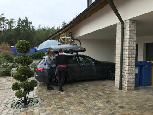 Vor der Urlaub