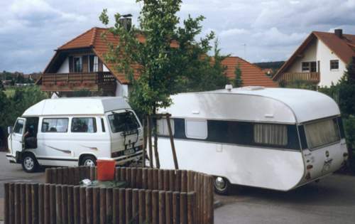 Nur mit Wohnwagen