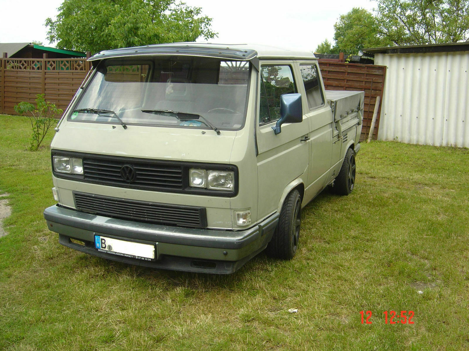 T3 Doka Motorumbau auf VR6 Motor