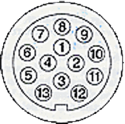 13-polig