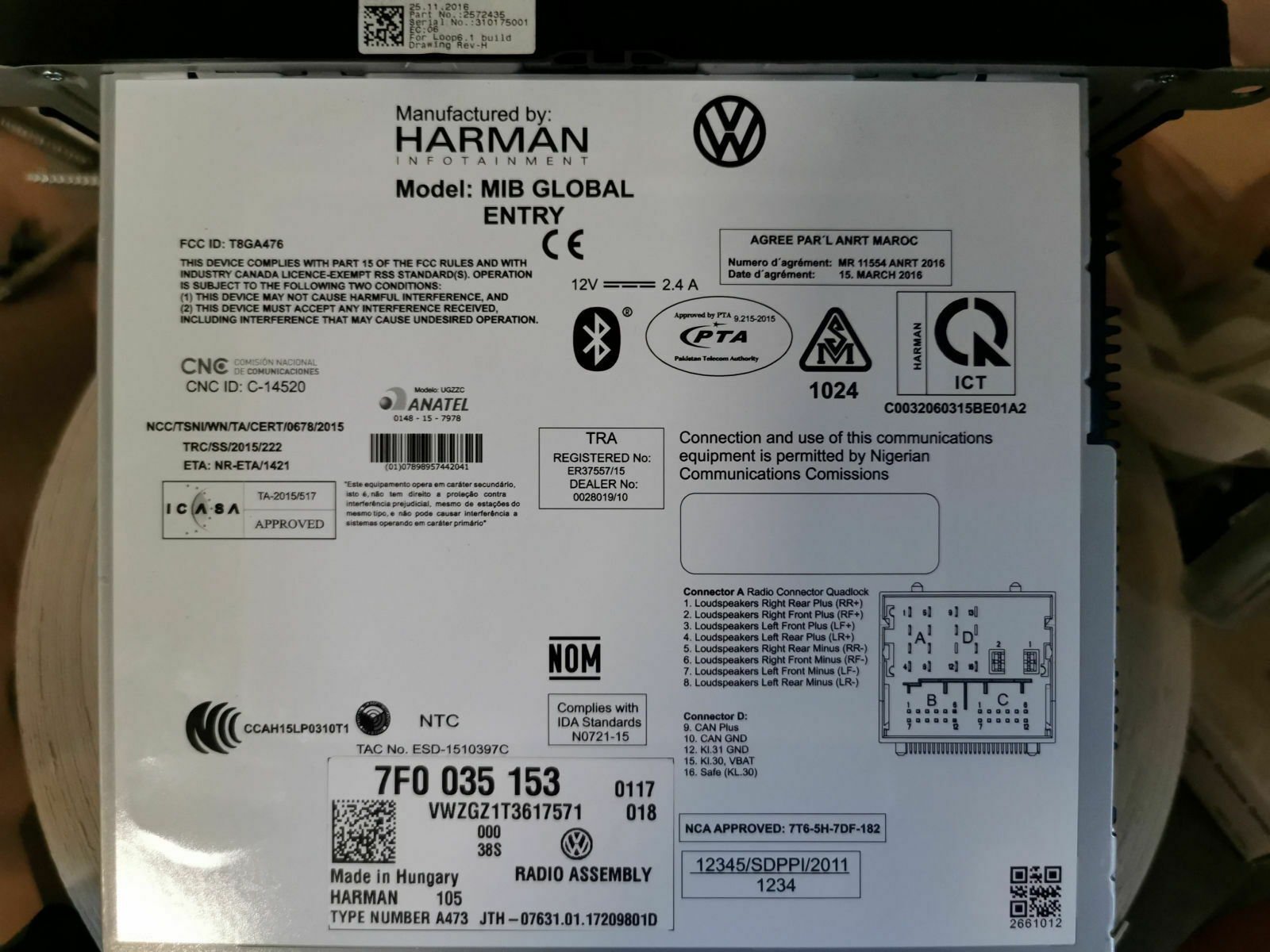 T6 Radio schaltet nicht aus