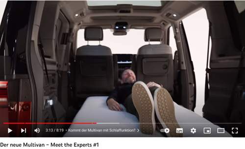 Vw-expert-schlaffunktion
