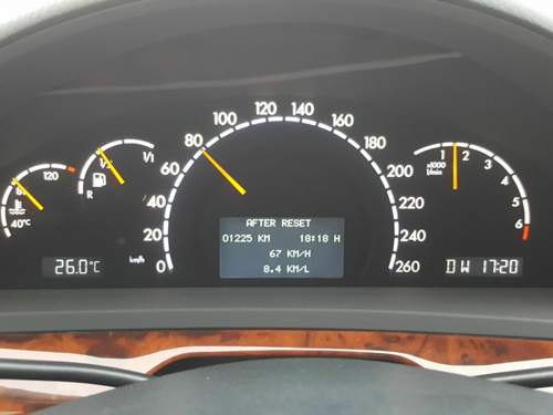 W220 S500 Verbrauch