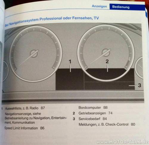 Mit Navi Business oder Navi Prof.