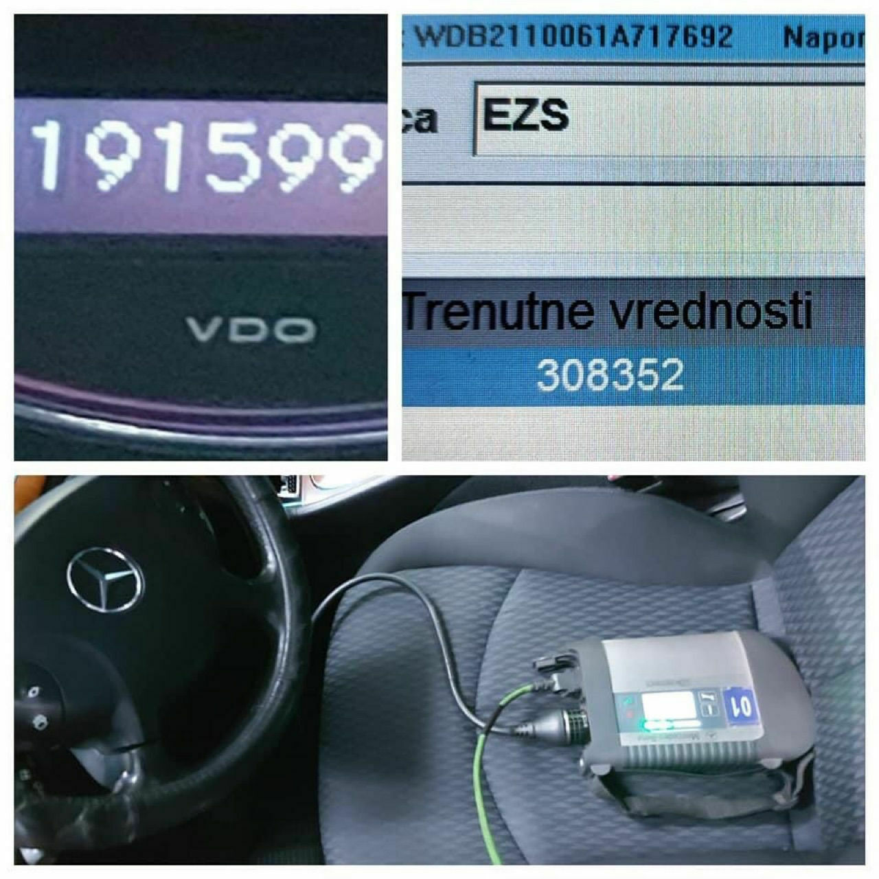 Tachomanipulation 320 CDI