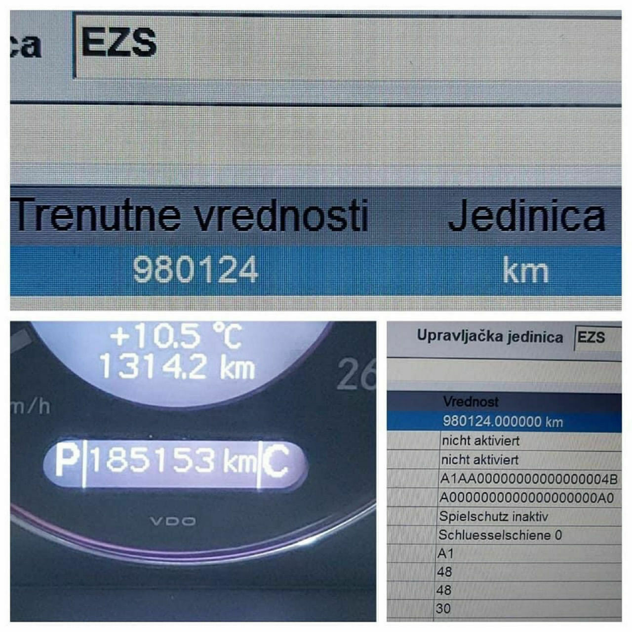 Tachomanipulation 320 CDI