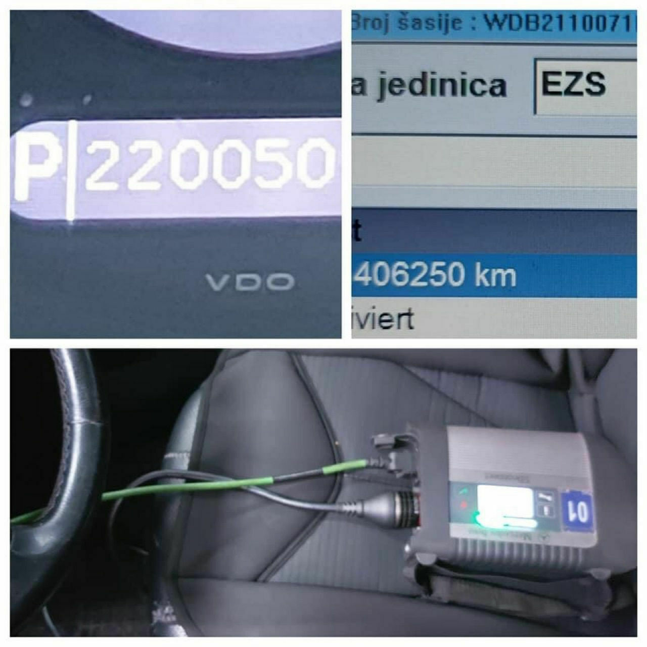 Tachomanipulation 320 CDI
