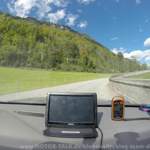 Kopfsteinpflaster vor dem Klausenpass