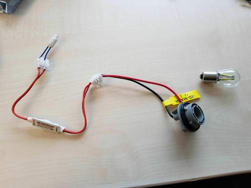 Konstrukt von Stlicht auf TFL +/- Dimmer