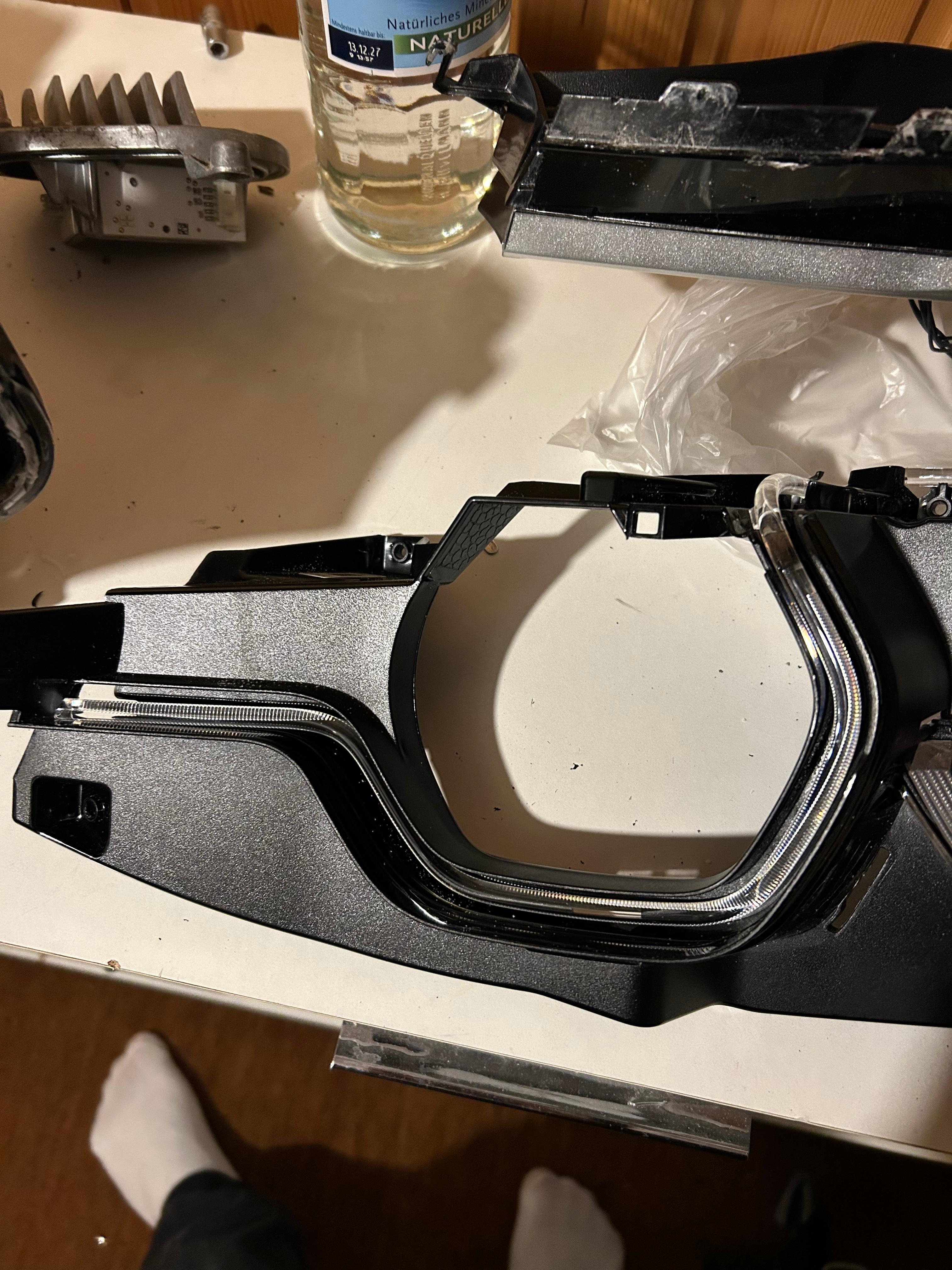 Tagfahrlichtprobleme (schwaches gelbliches Leuchten) Adaptiver LED Scheinwerfer 430d