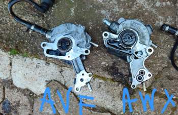 Tandempumpe/Vakuumpumpe vom AVF und AWX-Motor gleich? VW Passat 3bg 1.9 TDI