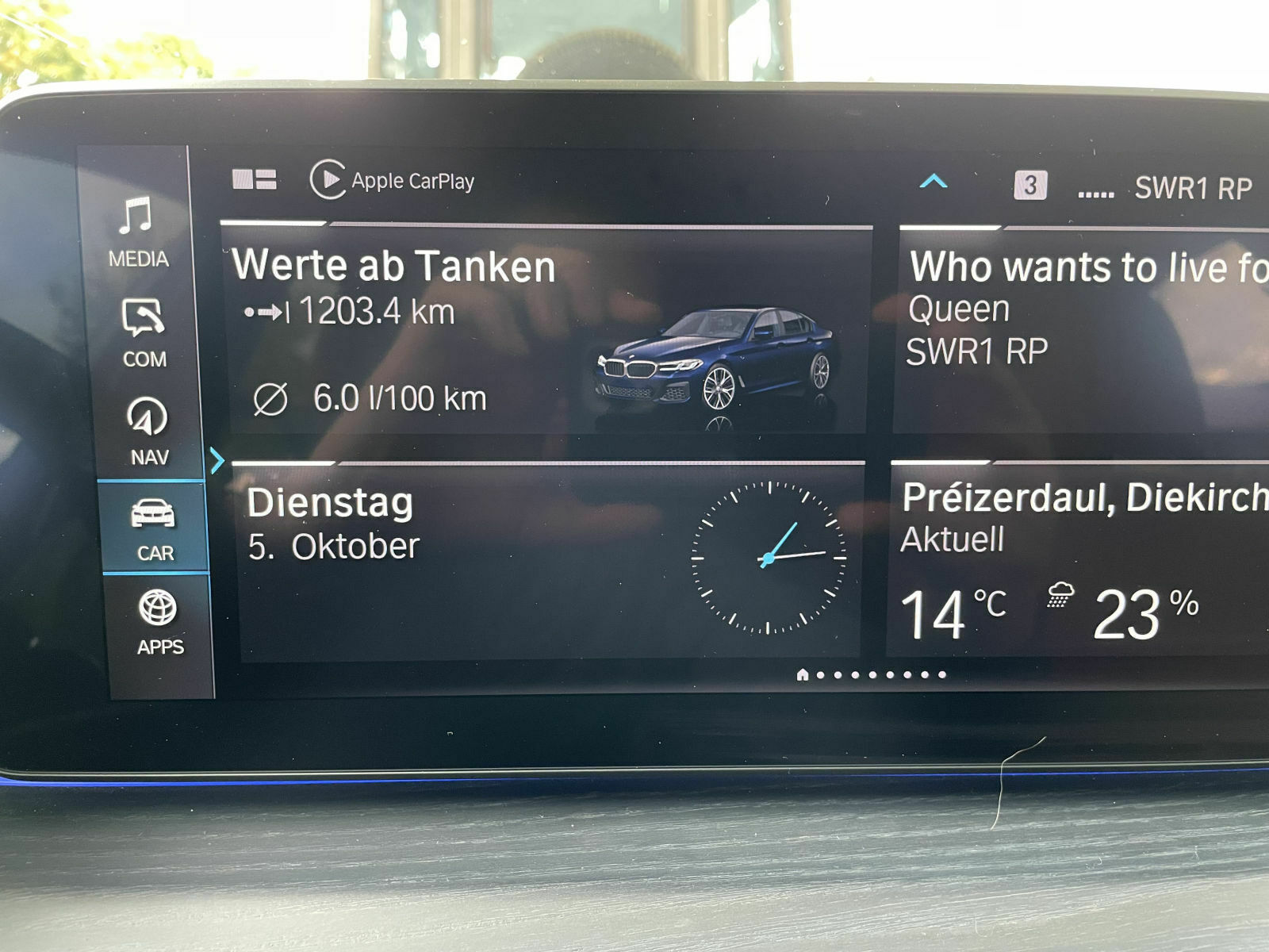 Tankgröße G31 530d